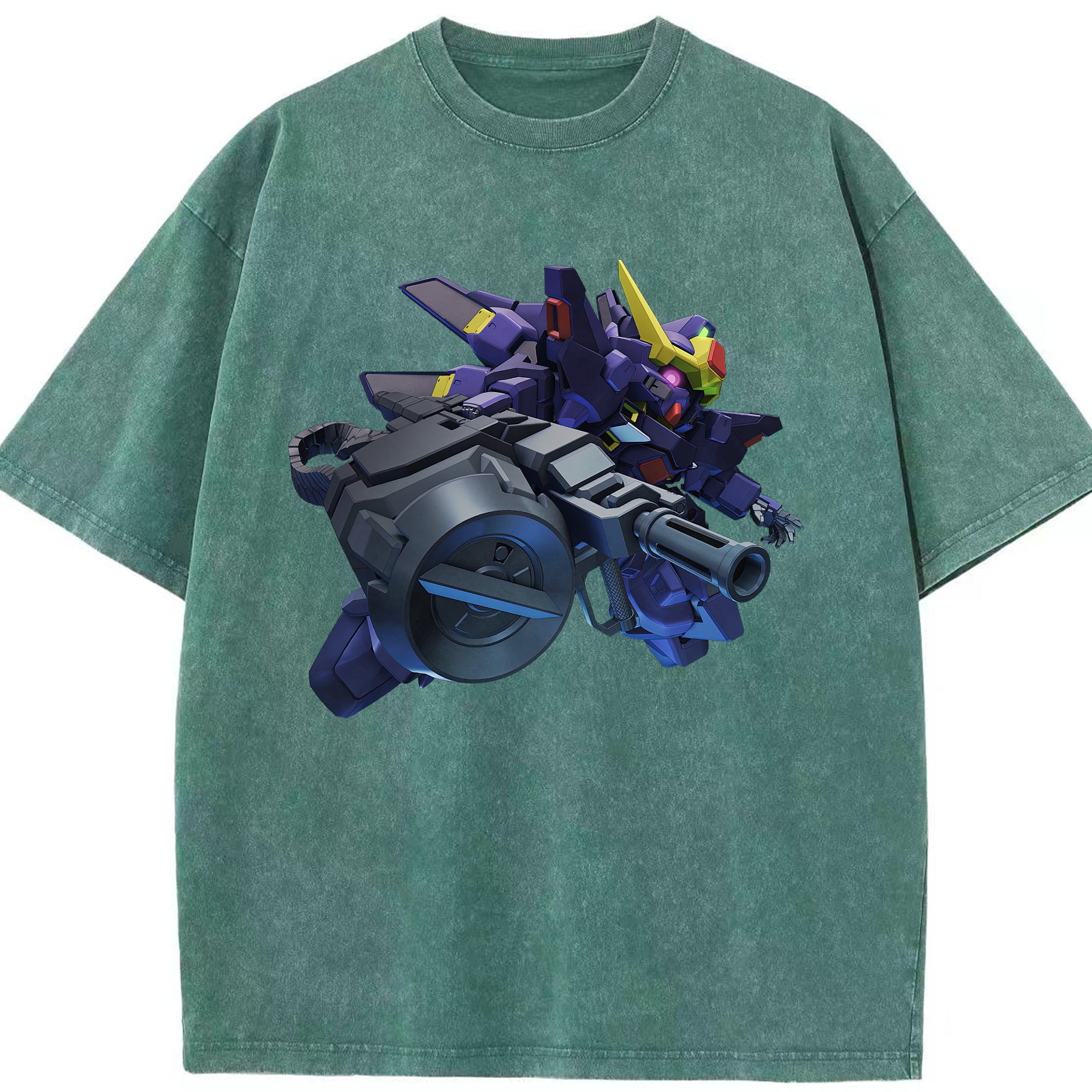 （画像用） 機動戦士ガンダム Mobile Suit Gundam 綿100% ヴィンテージ風 半袖Tシャツ（フロントプリント）